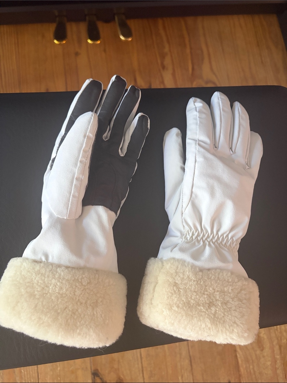UGG Shearling & Leather Gloves